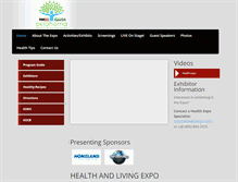 Tablet Screenshot of okhealthexpo.com